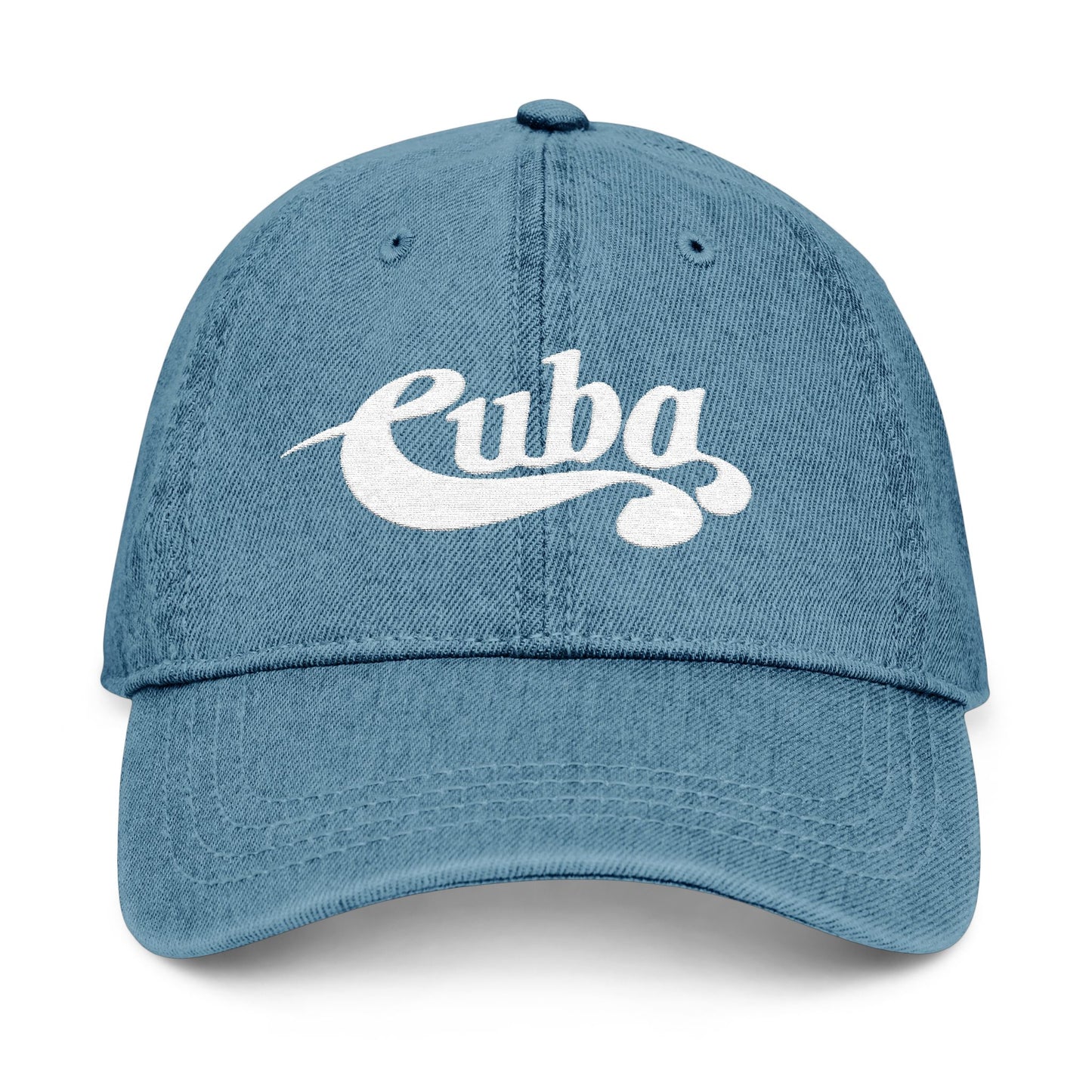 Gorra de Denim Bordada con Estilo – Para los que Aman a Cuba
