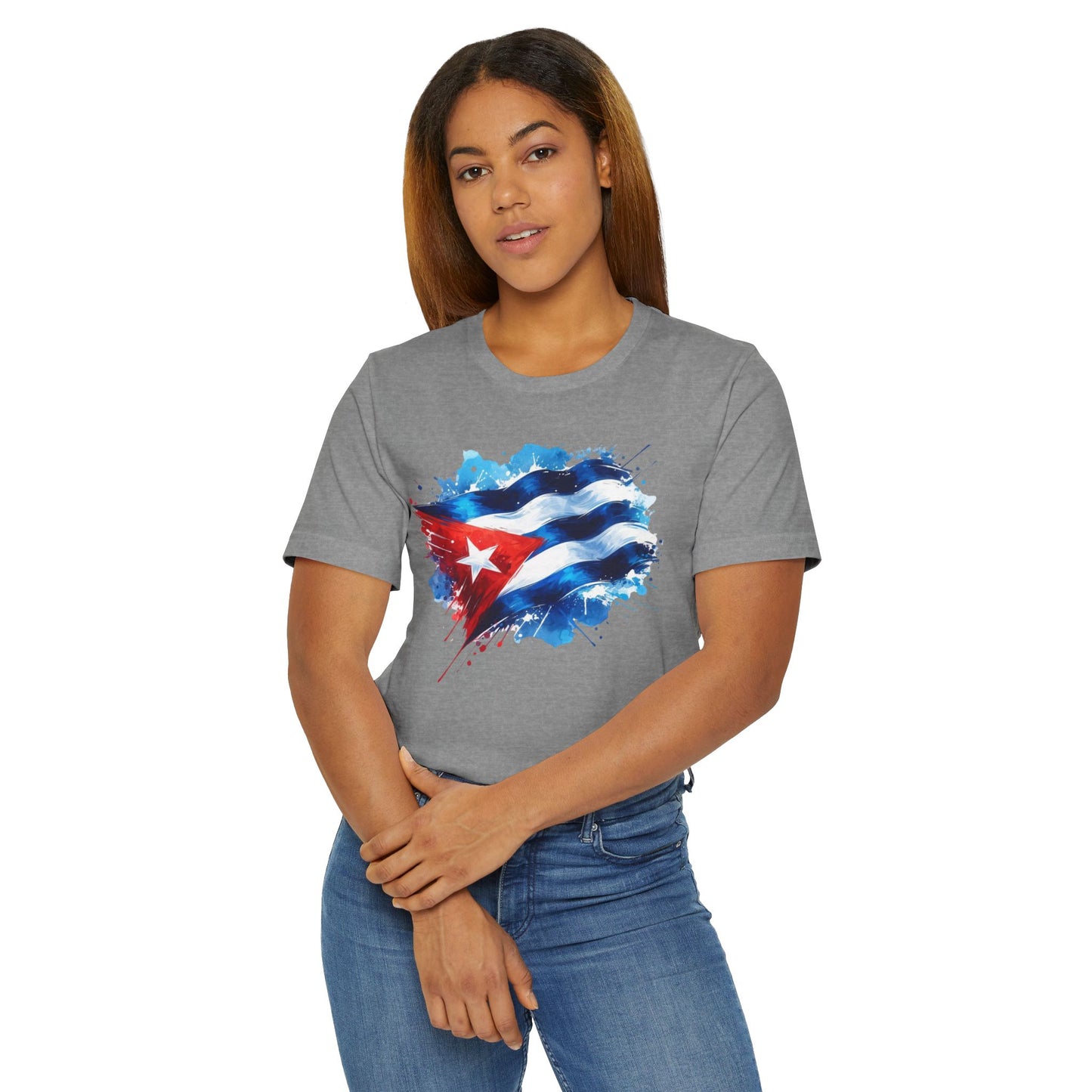 T-shirt Camiseta Bandera Cubana – Orgullo que se Siente y se Lleva
