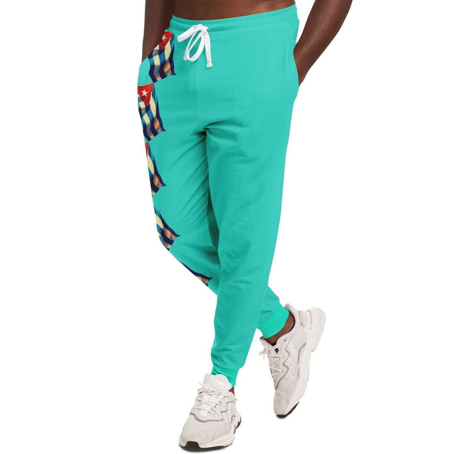 Jogger Pants Cubano – Banderas en Movimiento, Orgullo que Camina