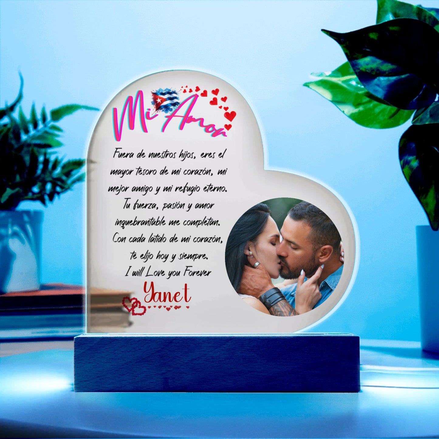 Acrylic Plaque Mi Amor Esposo