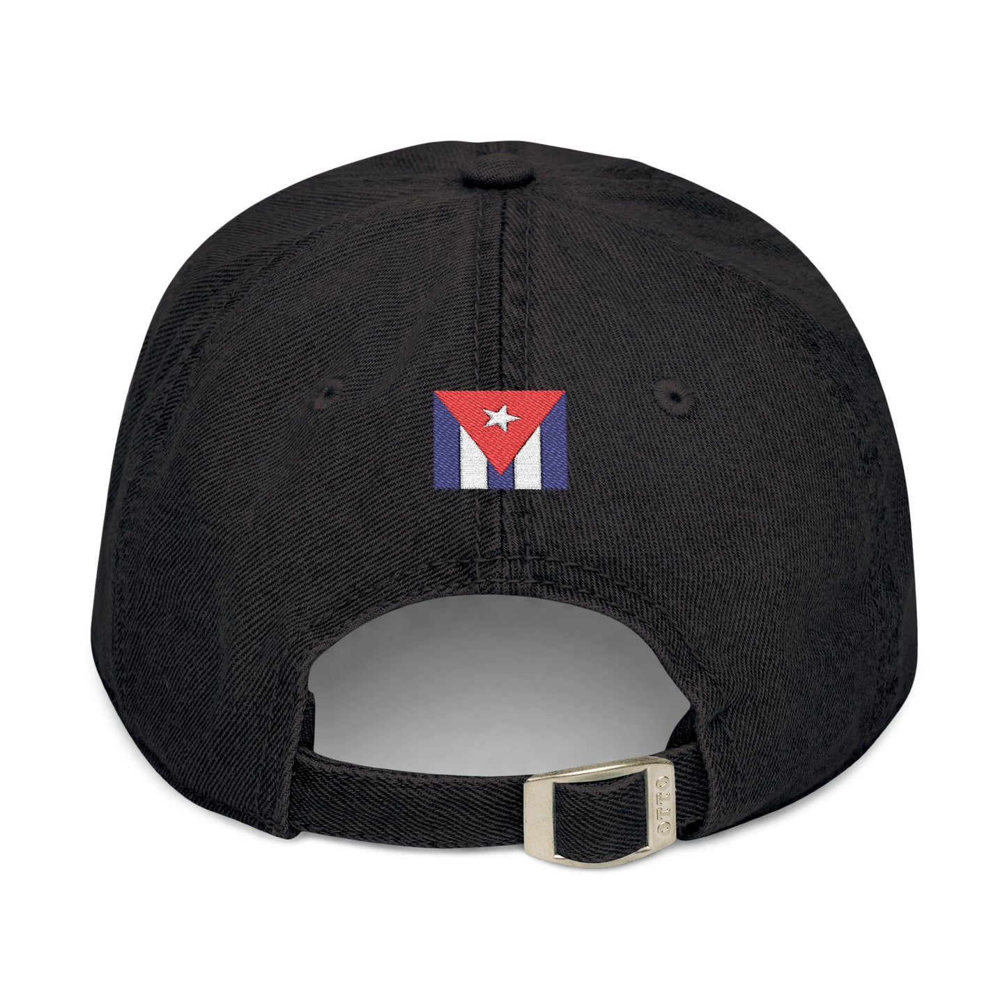 Gorra de Denim Bordada con Estilo – Para los que Aman a Cuba