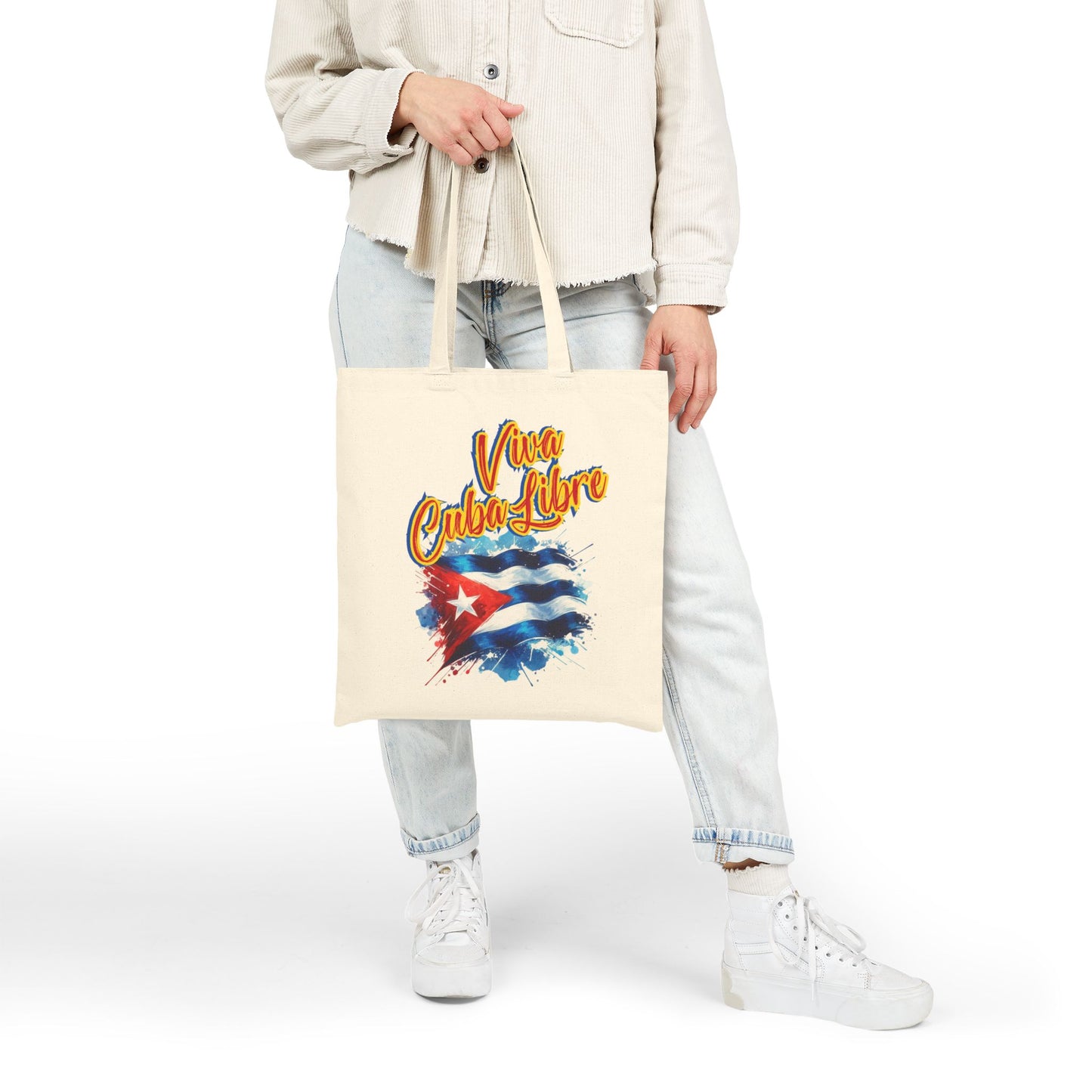 Tote Bag Bolsa Cubana – Viva Cuba Libre con Orgullo Cubano