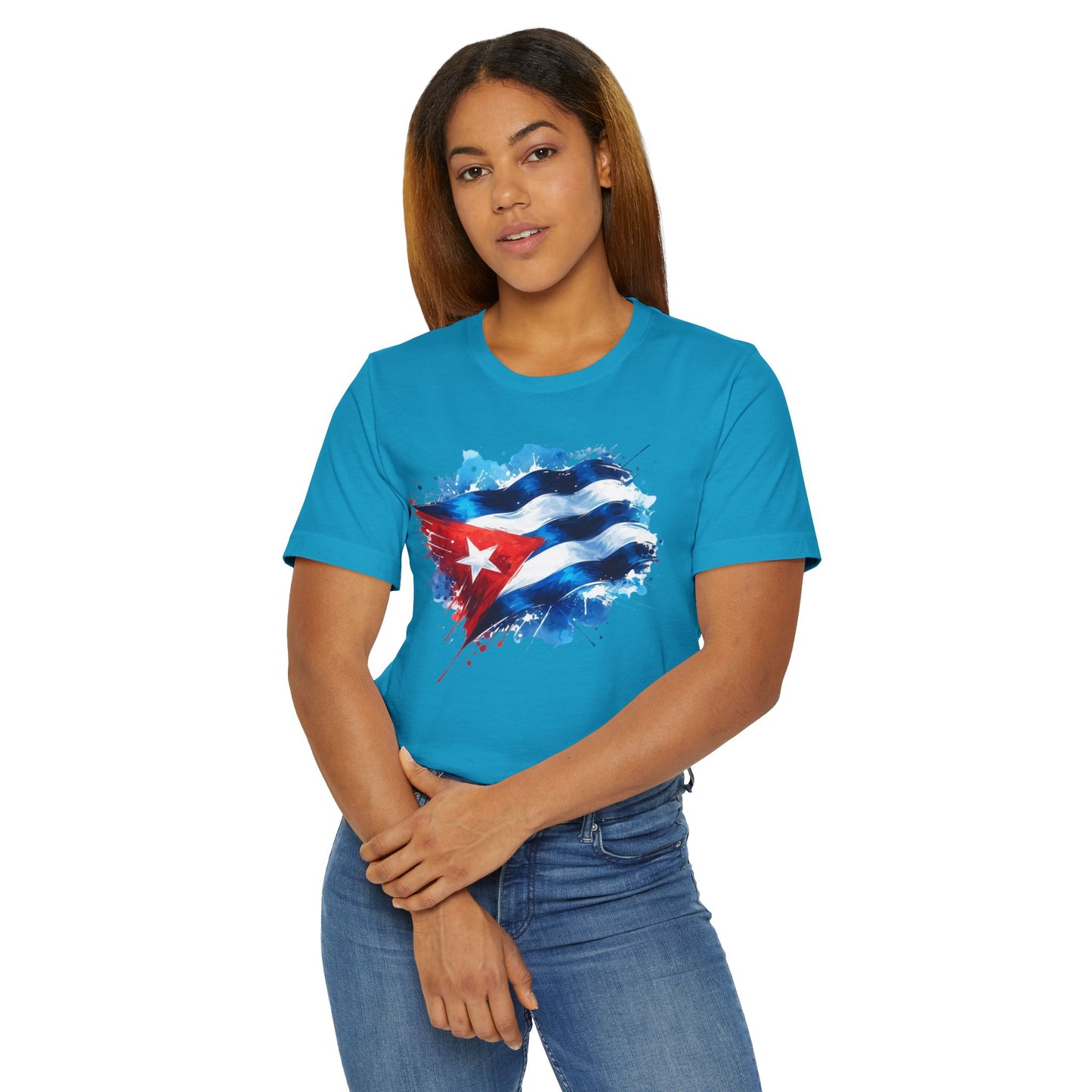 T-shirt Camiseta Bandera Cubana – Orgullo que se Siente y se Lleva