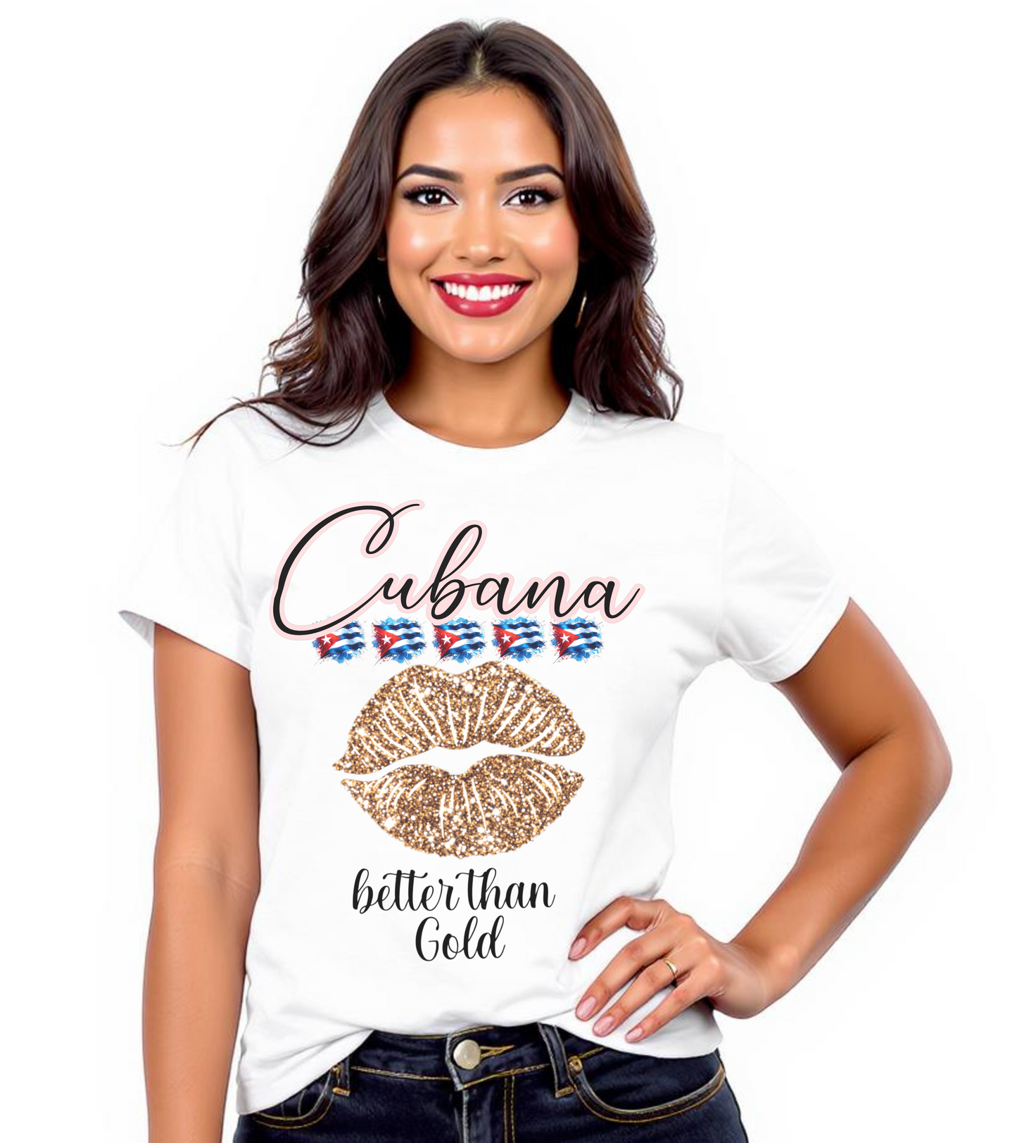 T-shirt Camiseta - Cubana Better Than Gold