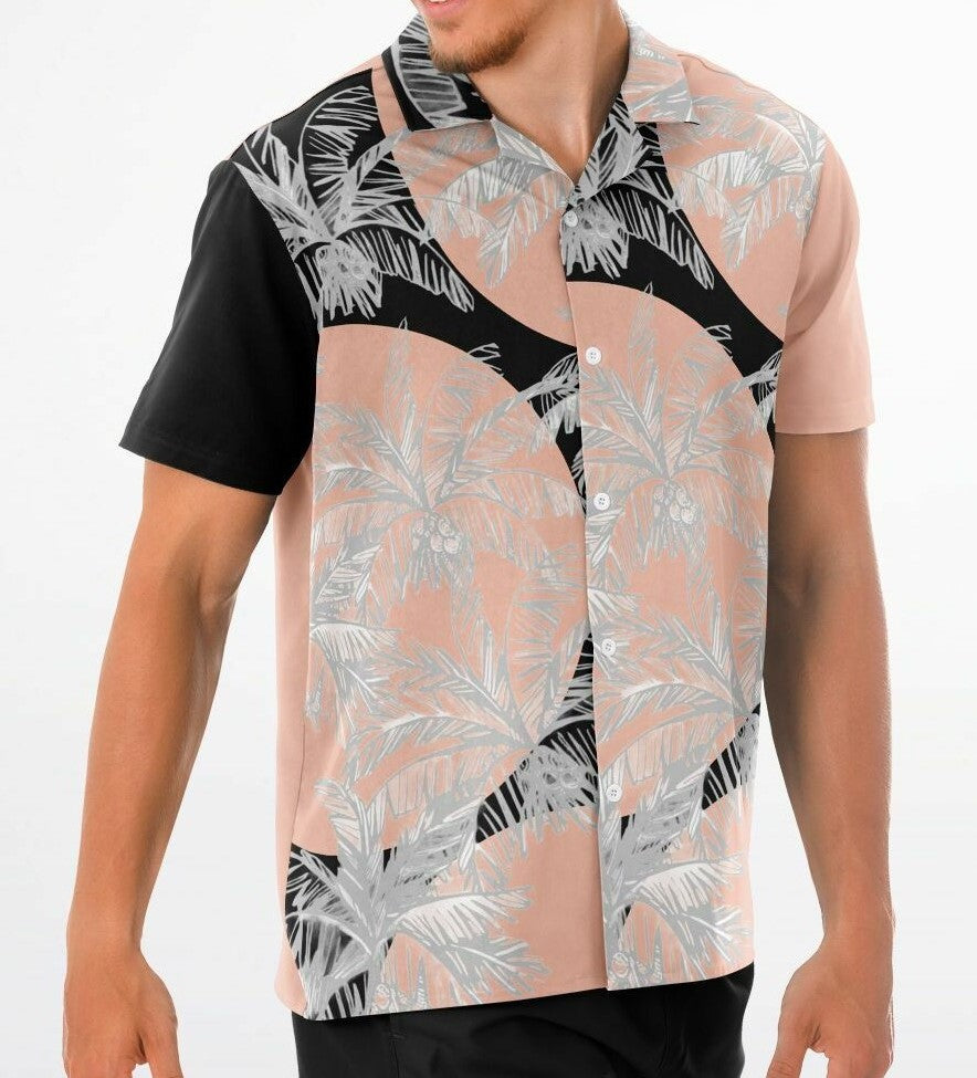 Shirt Camisa Cubana – Cuban Palm Leafs