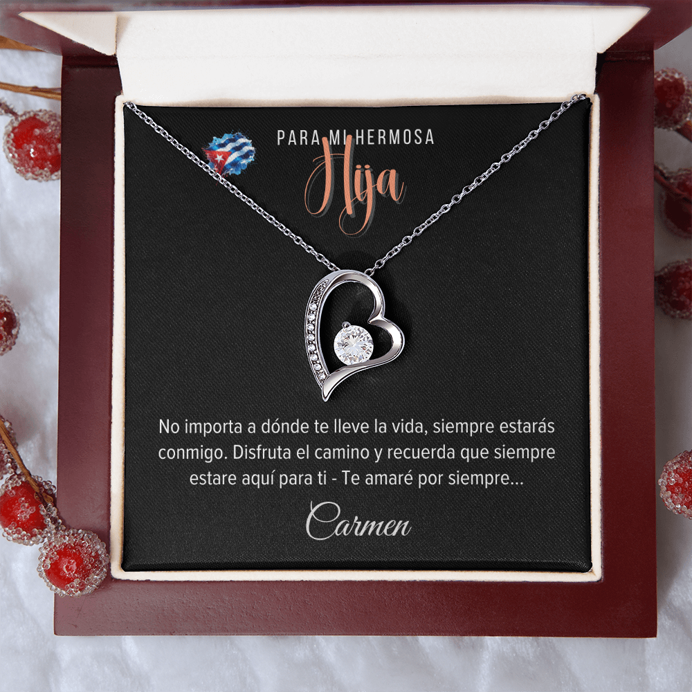 Forever Love Necklace - Collar Personalizado para Hijas