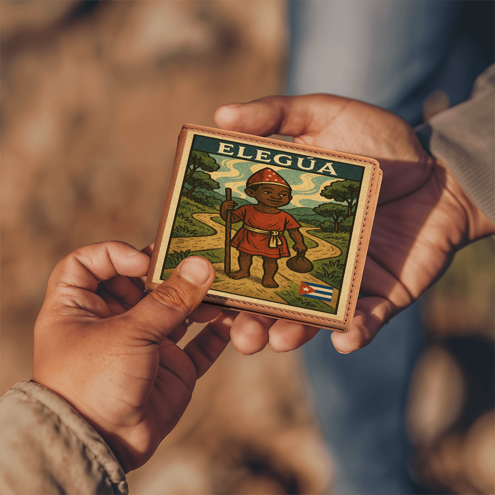 Men Wallet, Billetera – Eleguá El Abre Caminos que te Acompaña Siempre