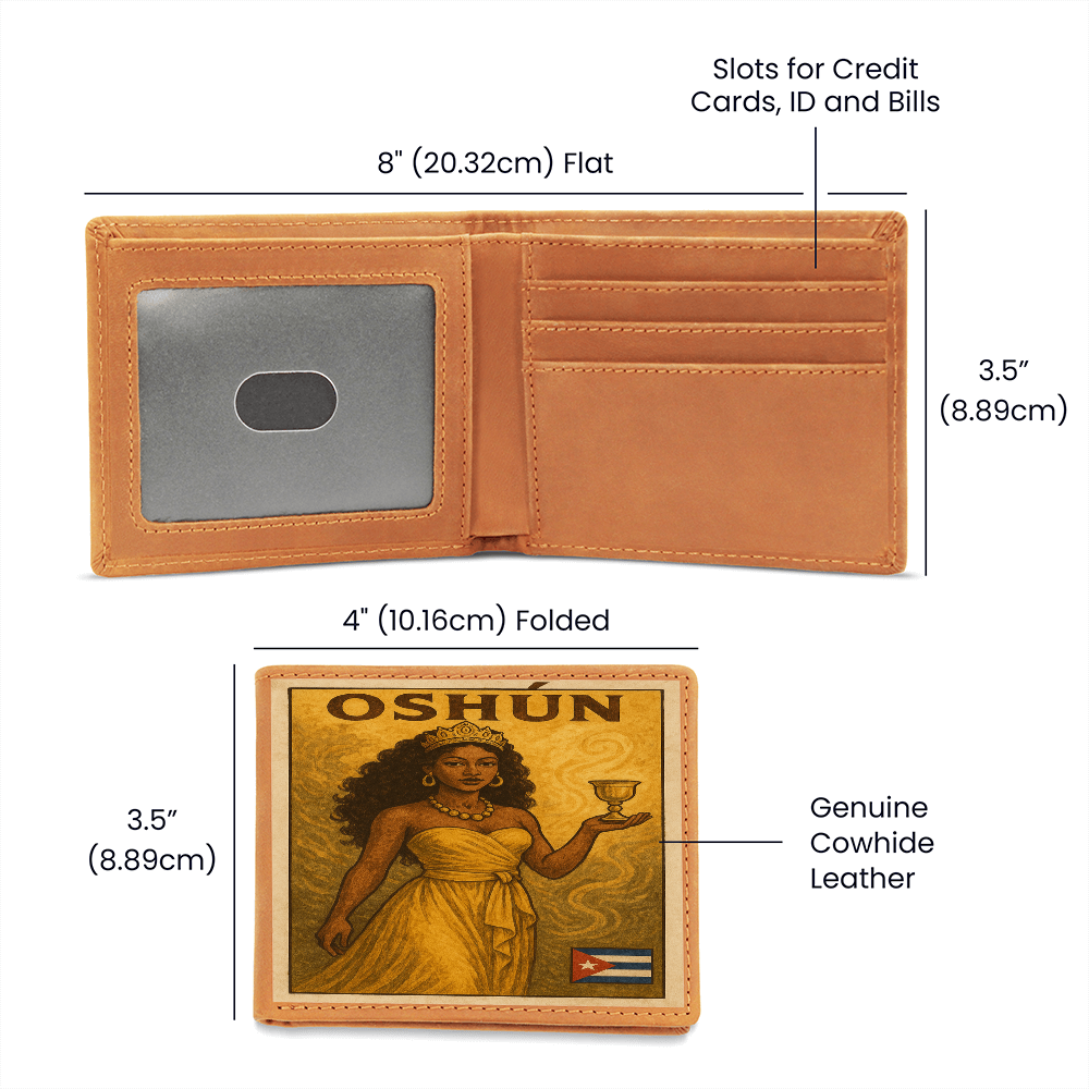 Men Wallet, Billetera – Oshún Belleza, Amor y Bendición en tu Día a Día