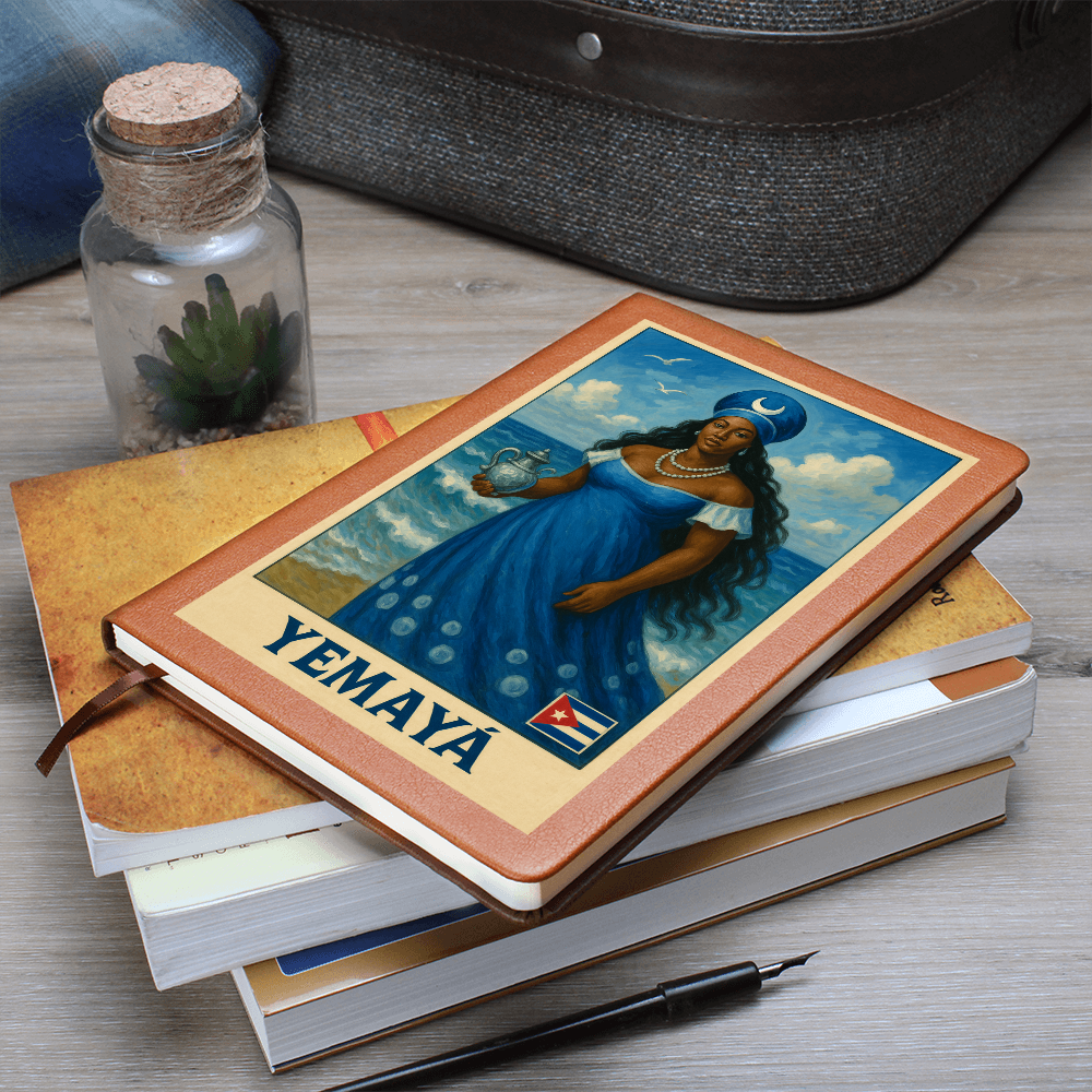 Leather Journal – Yemayá Madre del Mar y Guardiana de tu Espíritu