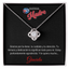 Necklace, Collar Personalizado Para Madre - Love Knot Necklace