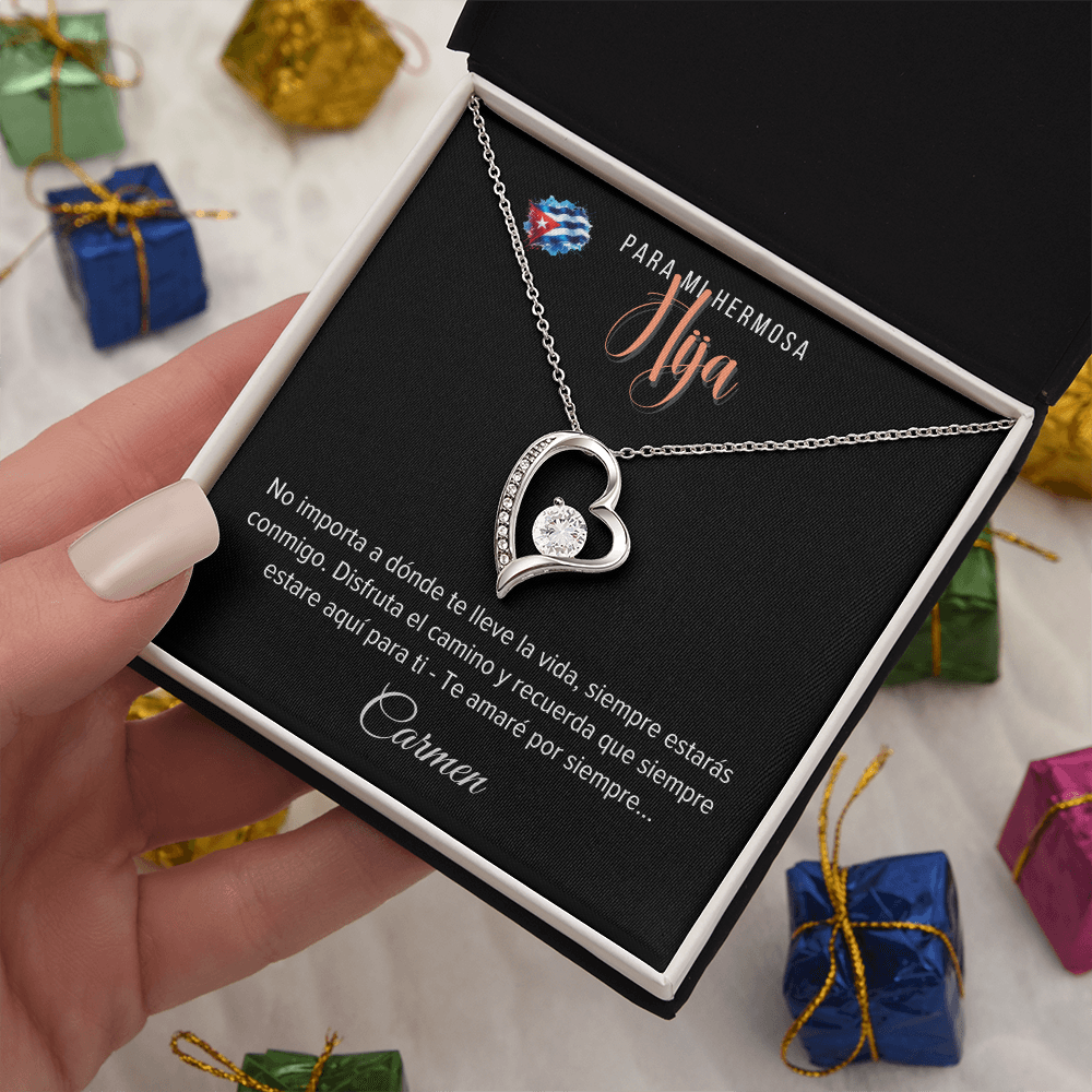 Forever Love Necklace - Collar Personalizado para Hijas