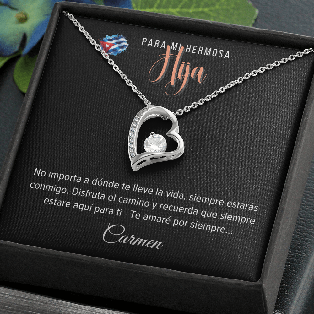 Forever Love Necklace - Collar Personalizado para Hijas