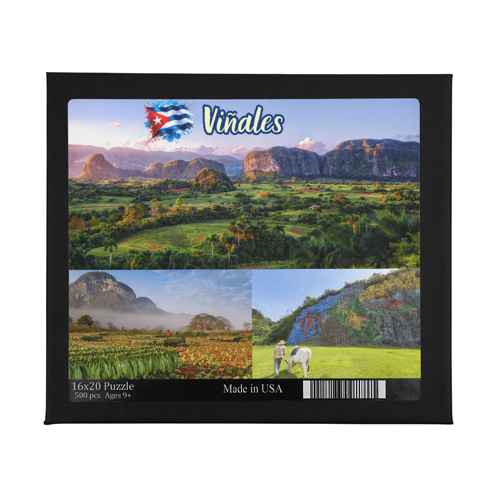 Puzzle Viñales – Educational Historic Cuba for Kids & Adults