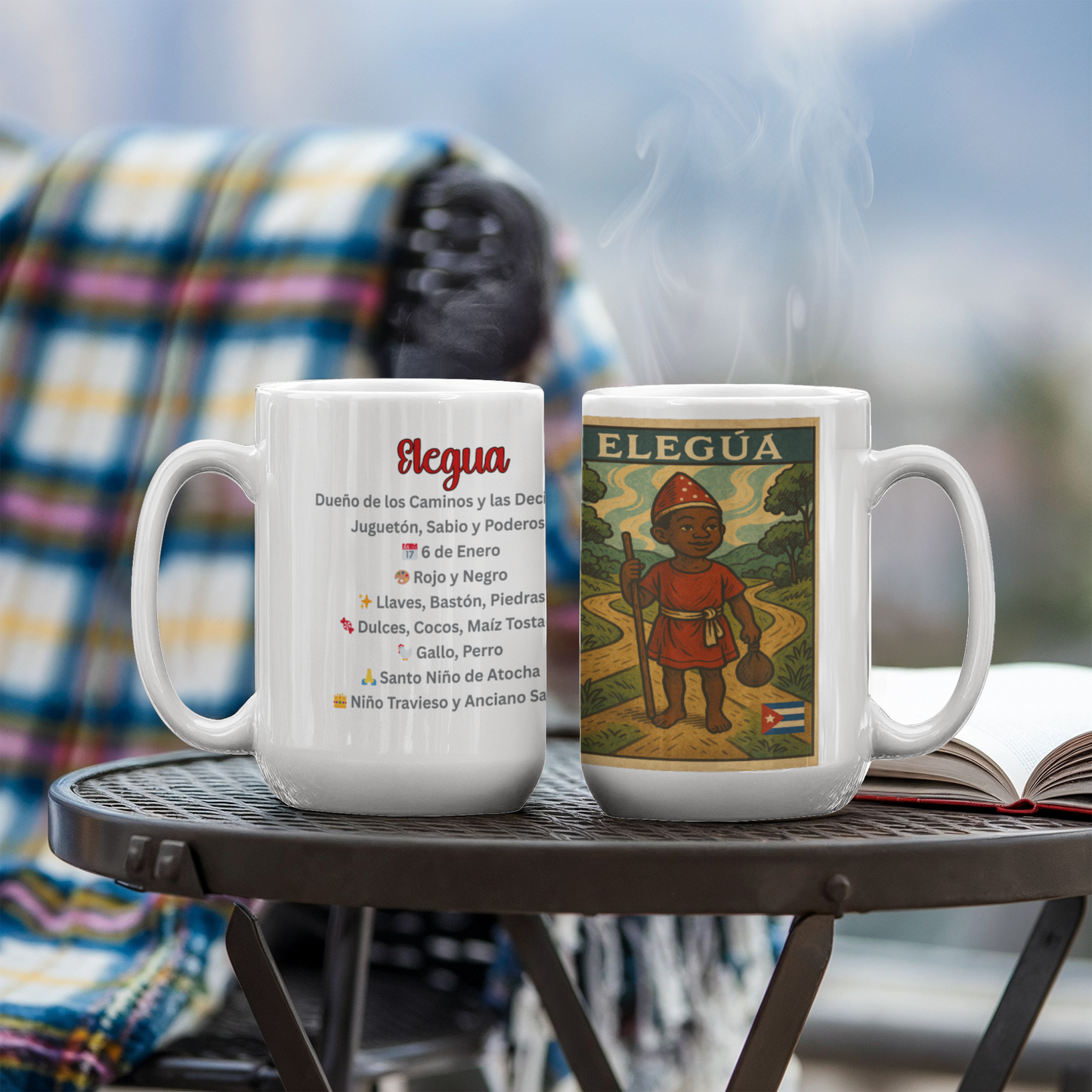 Eleguá Ceramic Mug Custom-made – El Guardián de tus Caminos