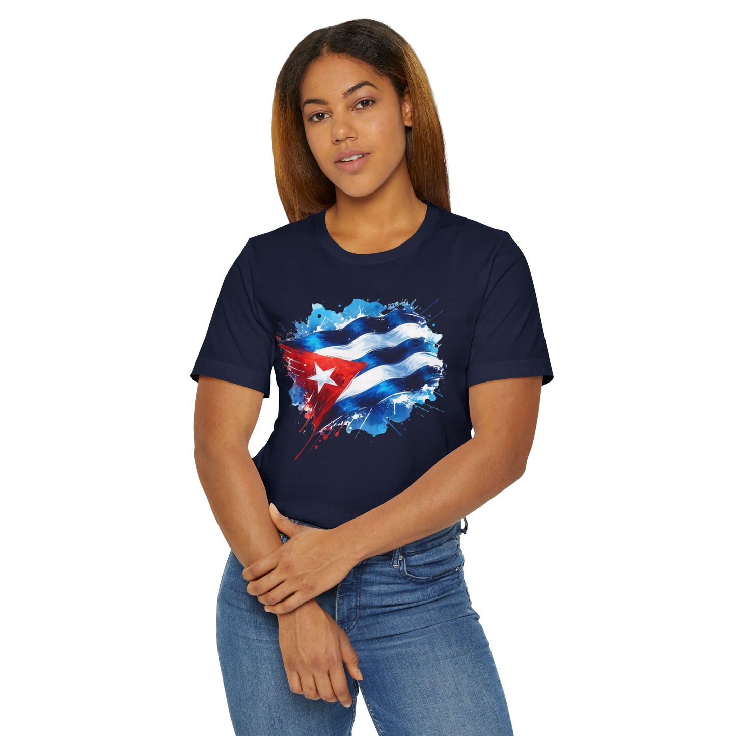 T-shirt Camiseta Bandera Cubana – Orgullo que se Siente y se Lleva