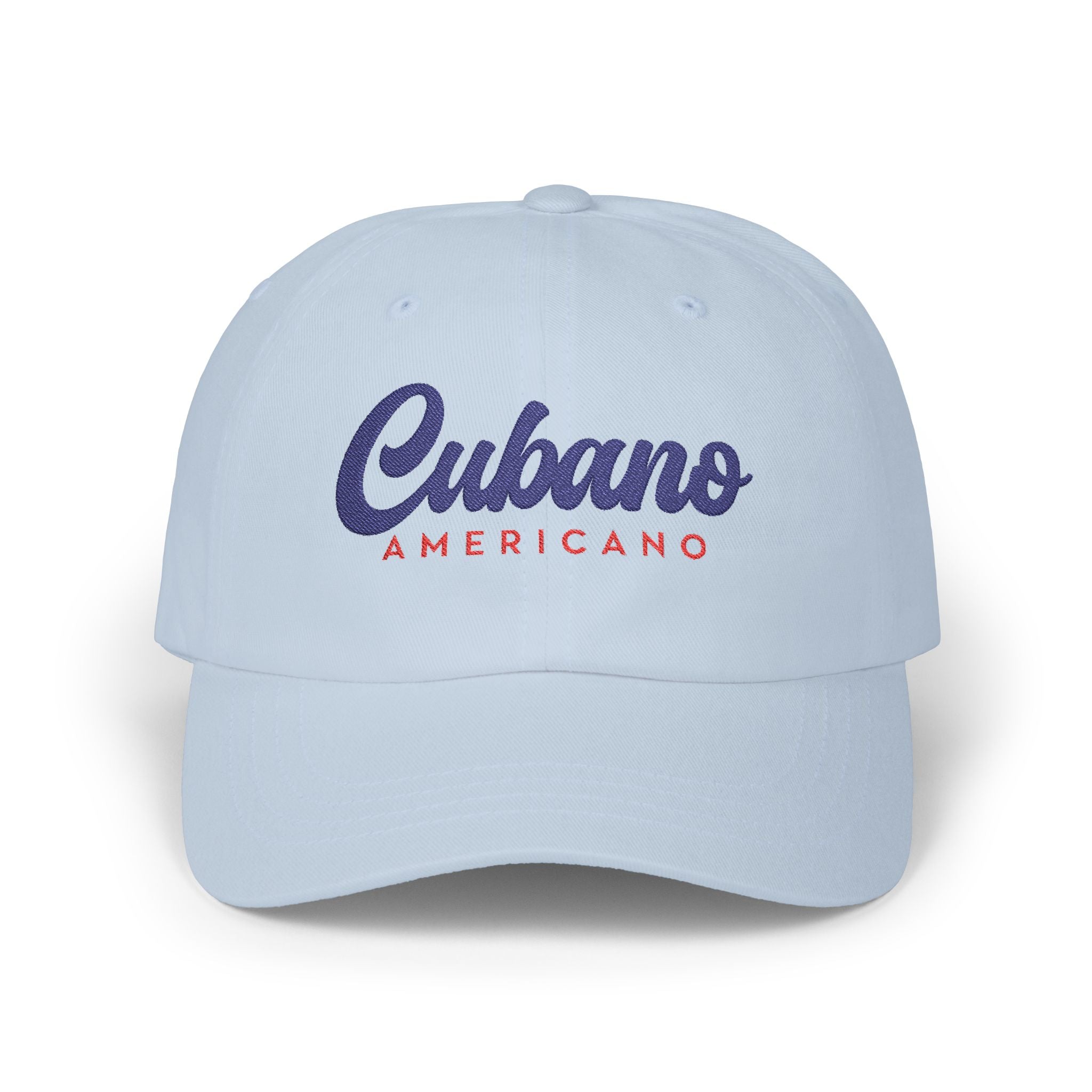 Classic Man's Hat, 'Cubano Americano' Embroidery
