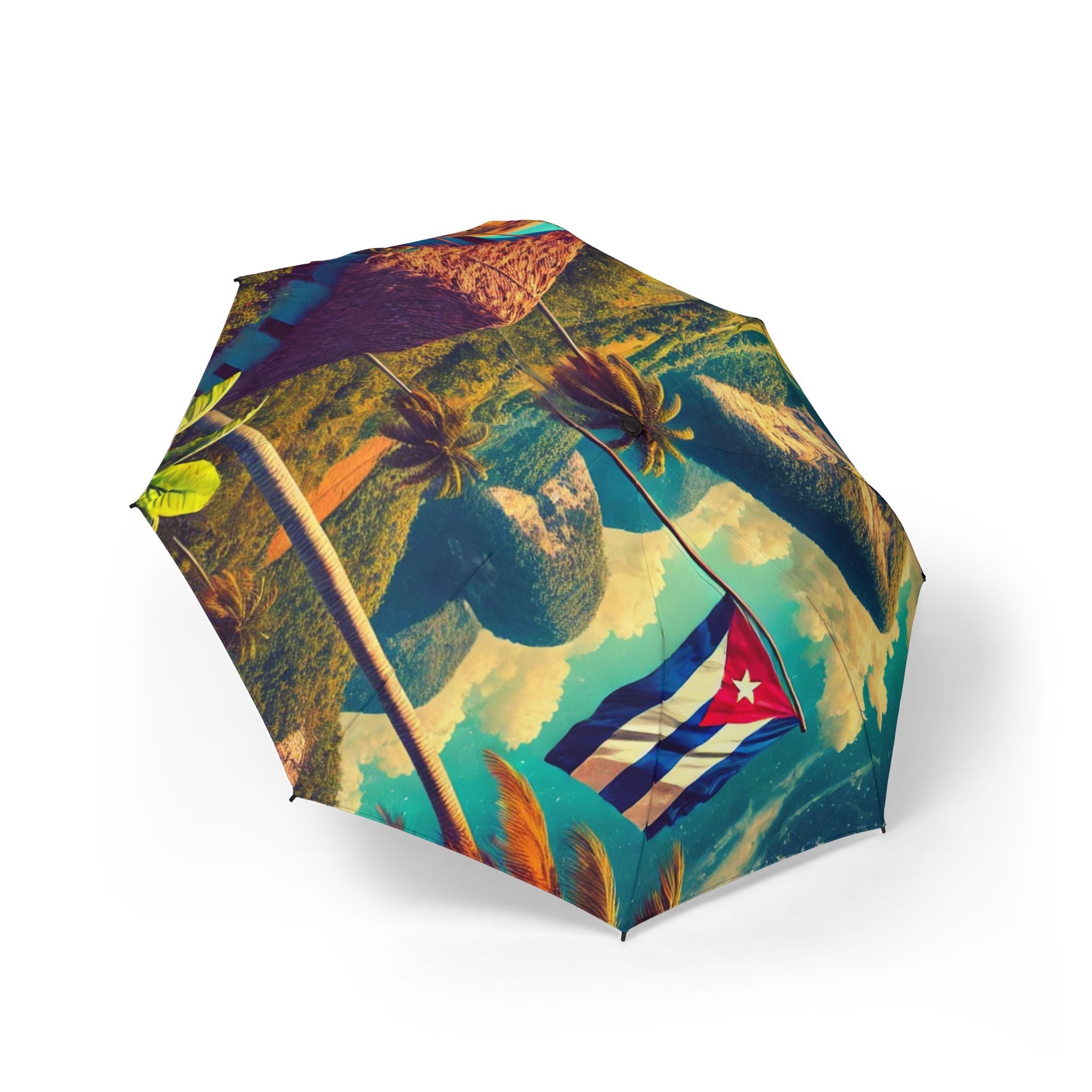 Sombrilla Orgullo Cubano - con Viñales Para Que Siempre Tengas Sombra Cubana Imagen secundaria del producto
