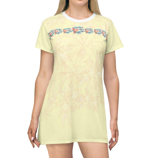T-Shirt Dress - Cute Sundress for Warm Weather, Vacation Outfit