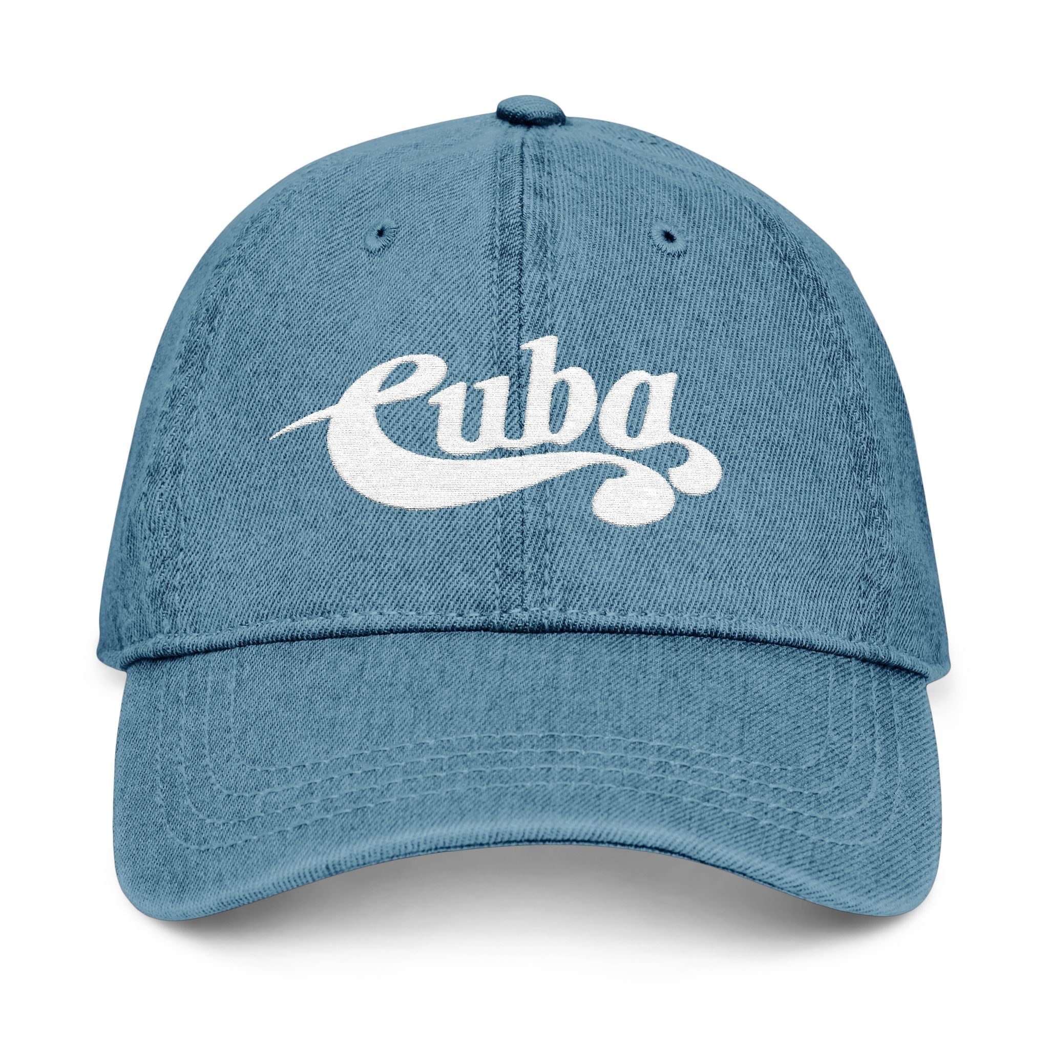 Gorra de Denim Bordada con Estilo – Para los que Aman a Cuba Main image