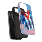 iPhone 16 PRO - Cuban Flag Tough Case, Resistencia y Orgullo Cubano