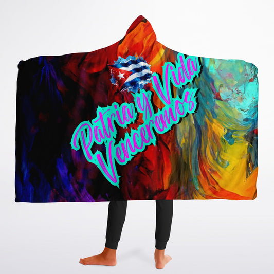 Hooded Blanket – Patria y Vida Venceremos (Multi-color)