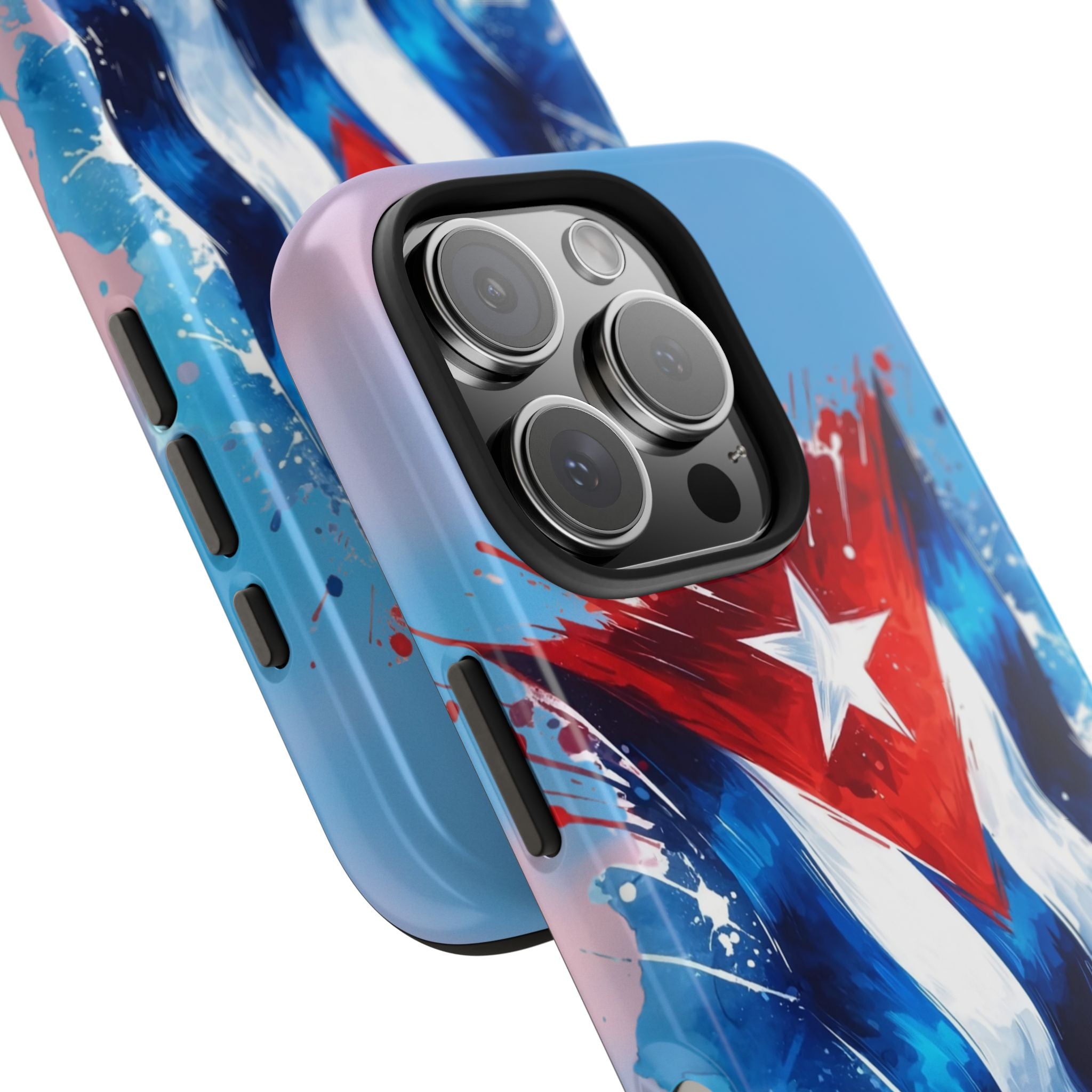 iPhone 16 PRO - Cuban Flag Tough Case, Resistencia y Orgullo Cubano Secondary image