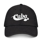 Gorra de Denim Bordada con Estilo – Para los que Aman a Cuba