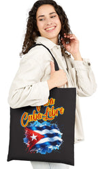 Cuban Pride Tote Bag - Viva Cuba Libre, Shopping, Beach Bag