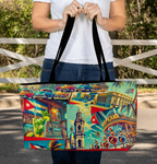 Tote Bag Weekender – Bolso Cubano Americano, Orgullosas Postales Cubanas