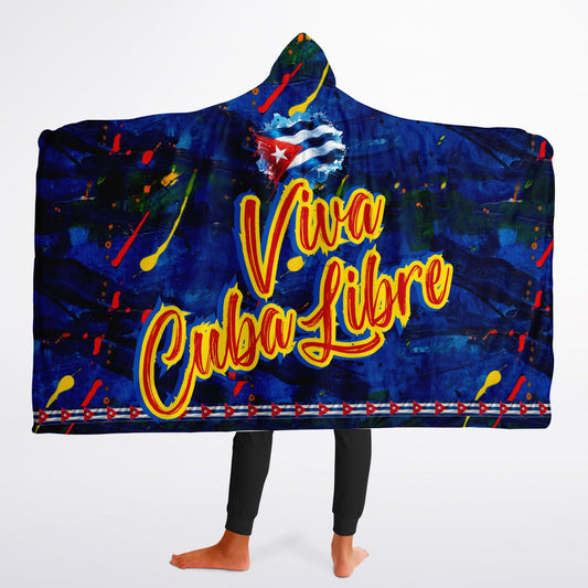 Frazada con Capucha – Viva Cuba Libre, Libertad y Esperanza