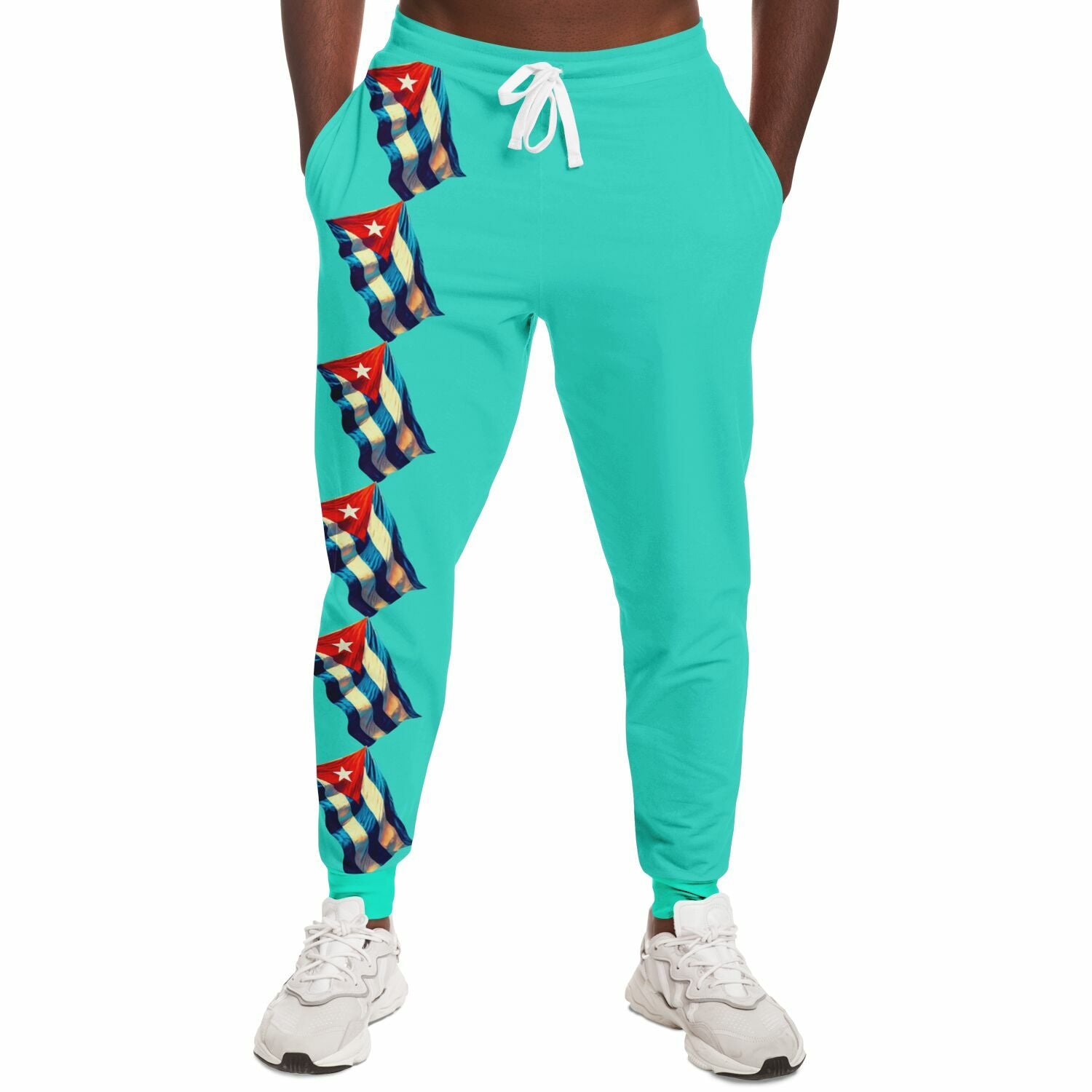 Jogger Pants Cubano – Banderas en Movimiento, Orgullo que Camina  Imagen principal del producto