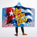 Frazada con Capucha - Bandera Cubana Viva Cuba Libre
