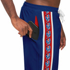 Jogger Pants Cubano – Orgullo que Camina, Blue color