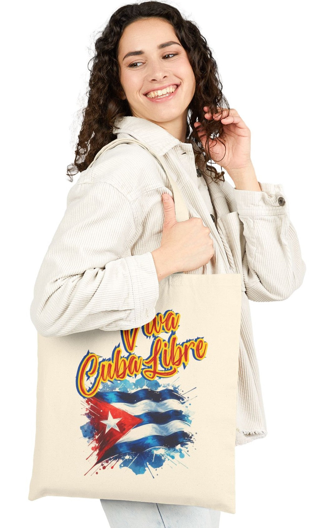 Tote Bag Bolsa Cubana – Viva Cuba Libre con Orgullo Cubano
