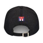 Gorra de Denim Bordada con Estilo – Para los que Aman a Cuba