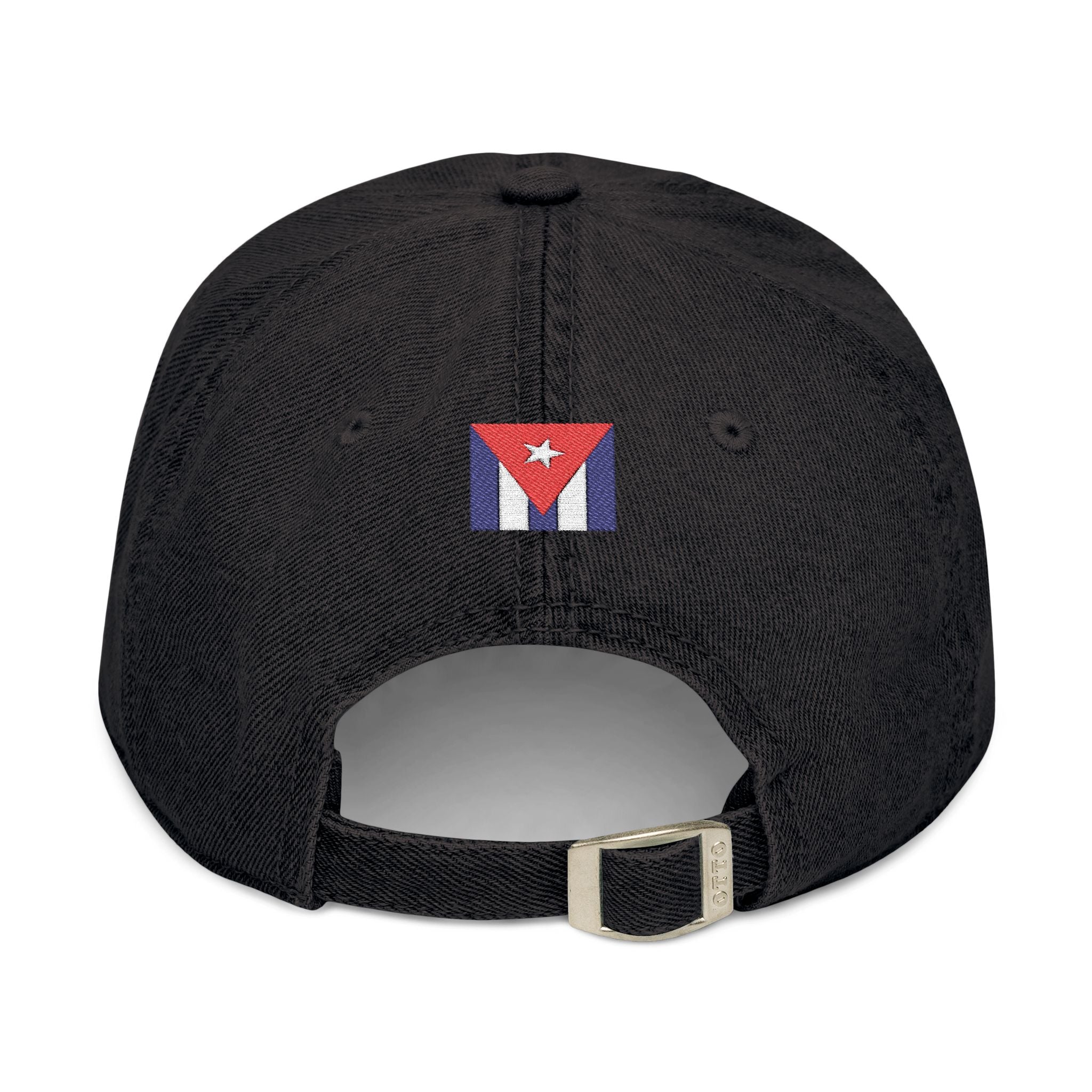 Gorra de Denim Bordada con Estilo – Para los que Aman a Cuba