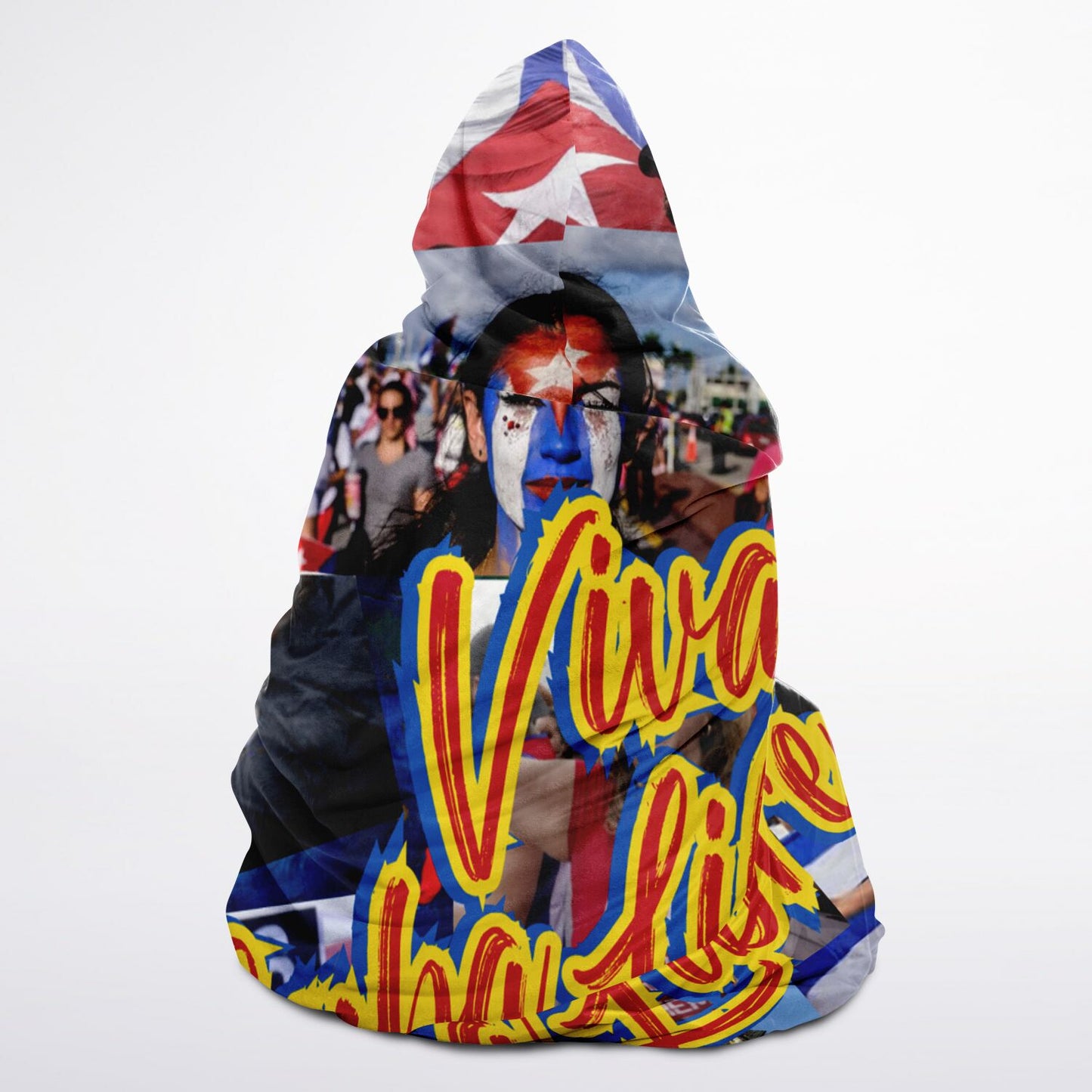 Frazada con Capucha – Viva Cuba Libre, Espíritu de Libertad