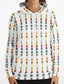 Hoodie Cuba Sabrosa - Frutas, Palmas y Bandera, 100% Cubano