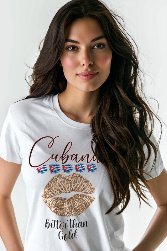 T-shirt Camiseta - Cubana Better Than Gold