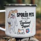 Mug Stainless-Steel Enamel – Spoiled Pets Own the House