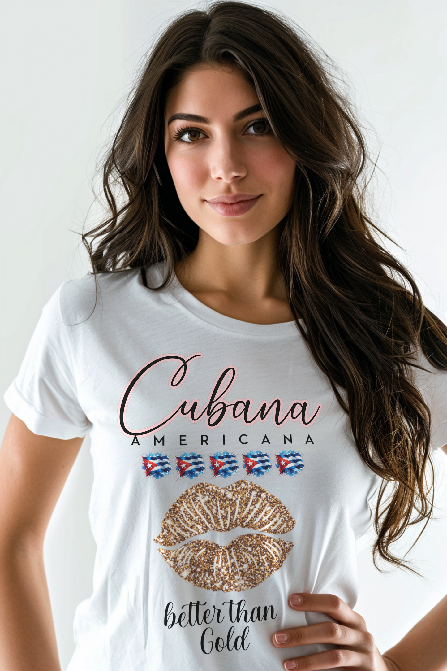 T-shirt Camiseta - Cubana AMERICANA Better Than Gold
