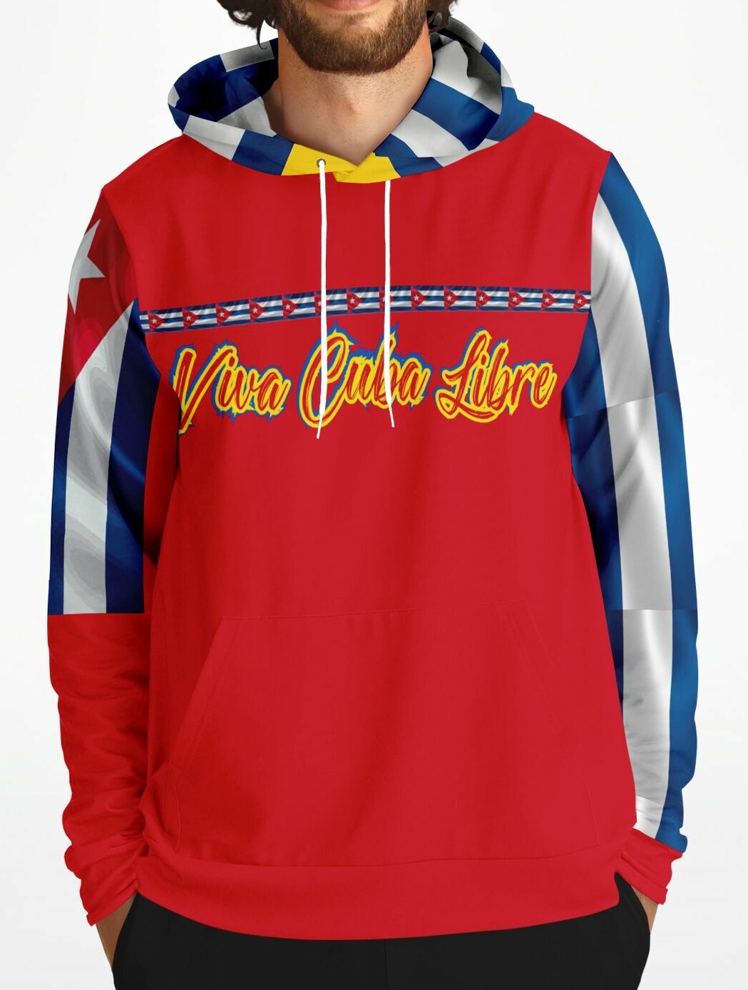 Fashion Hoodie – Viva Cuba Libre Secondary image