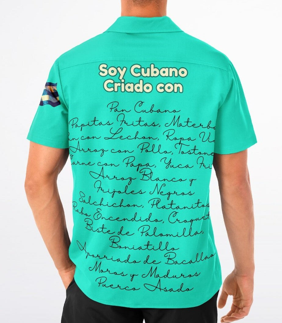 Shirt Camisa Cubana - Soy Cubano Americano Secondary image