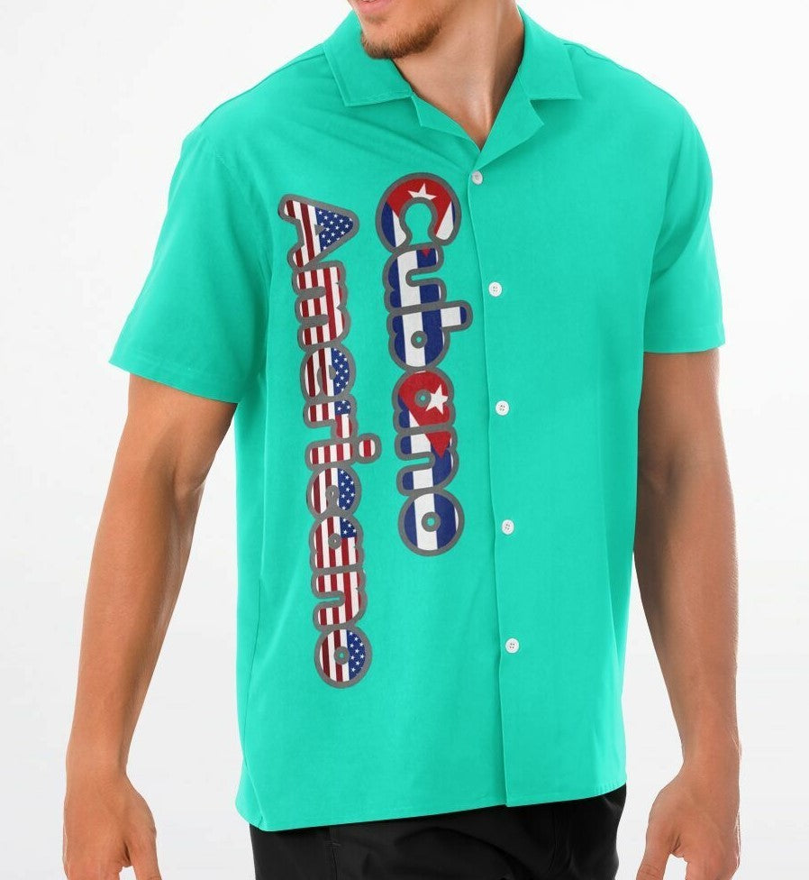 Shirt Camisa Cubana - Soy Cubano Americano Main image