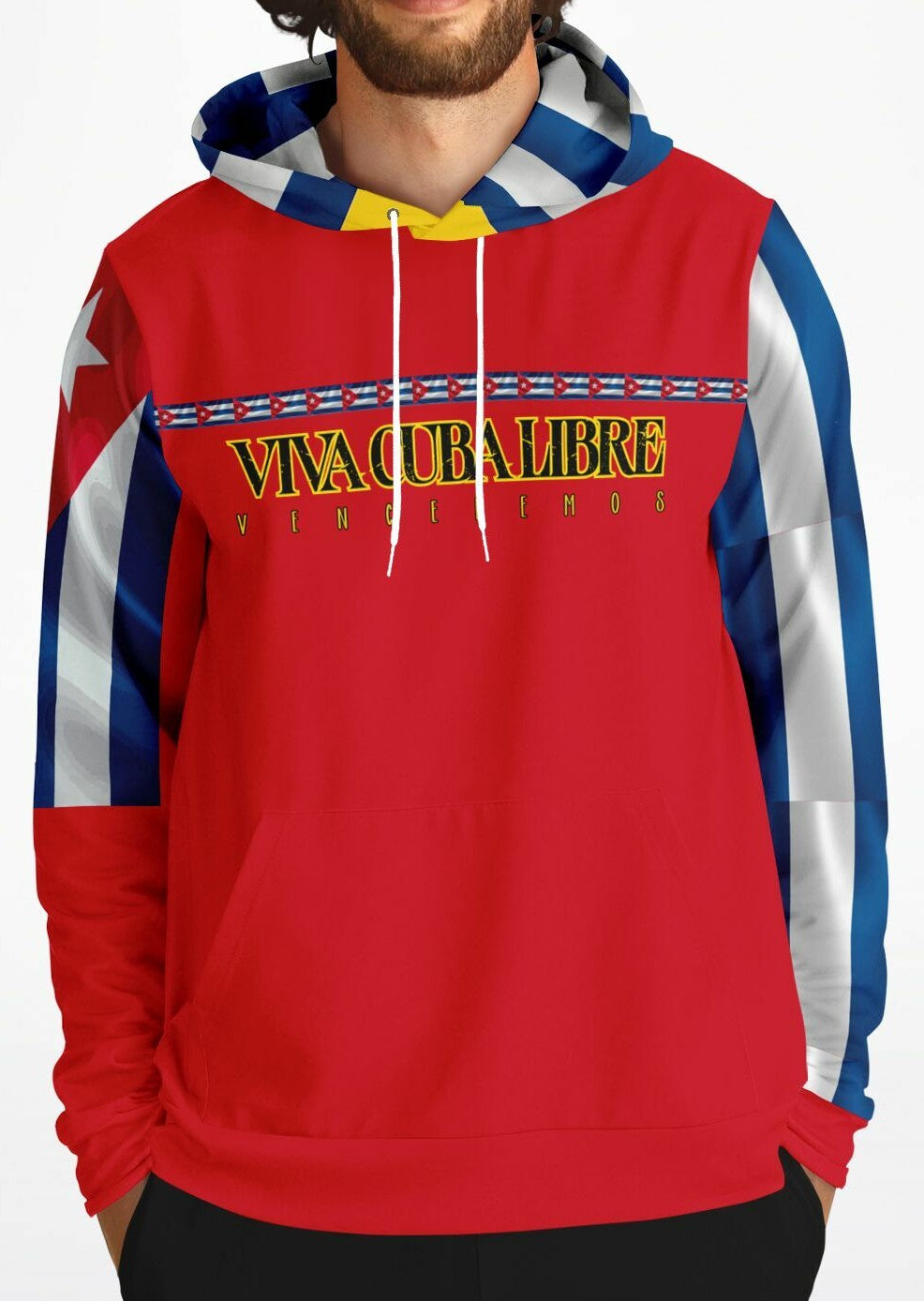 Fashion Hoodie – Oye Se Acabo, Viva Cuba Libre Secondary image