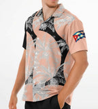 Shirt Camisa Cubana – Cuban Palm Leafs