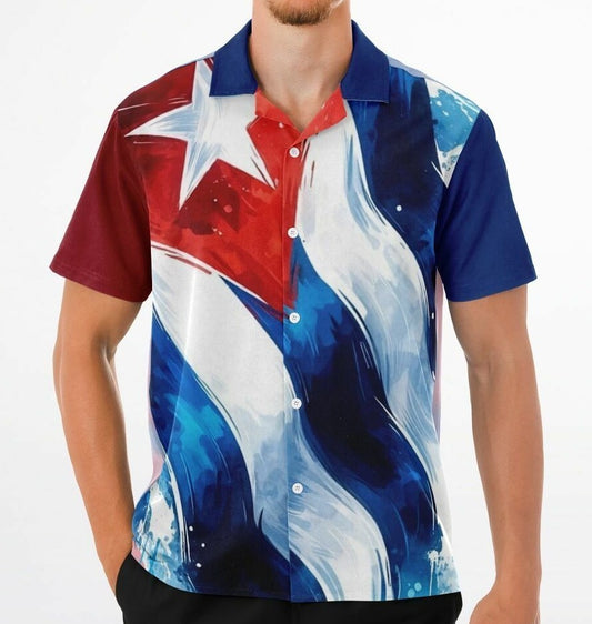 Shirt, Camisa Cubana – Orgullosa Bandera Cubana