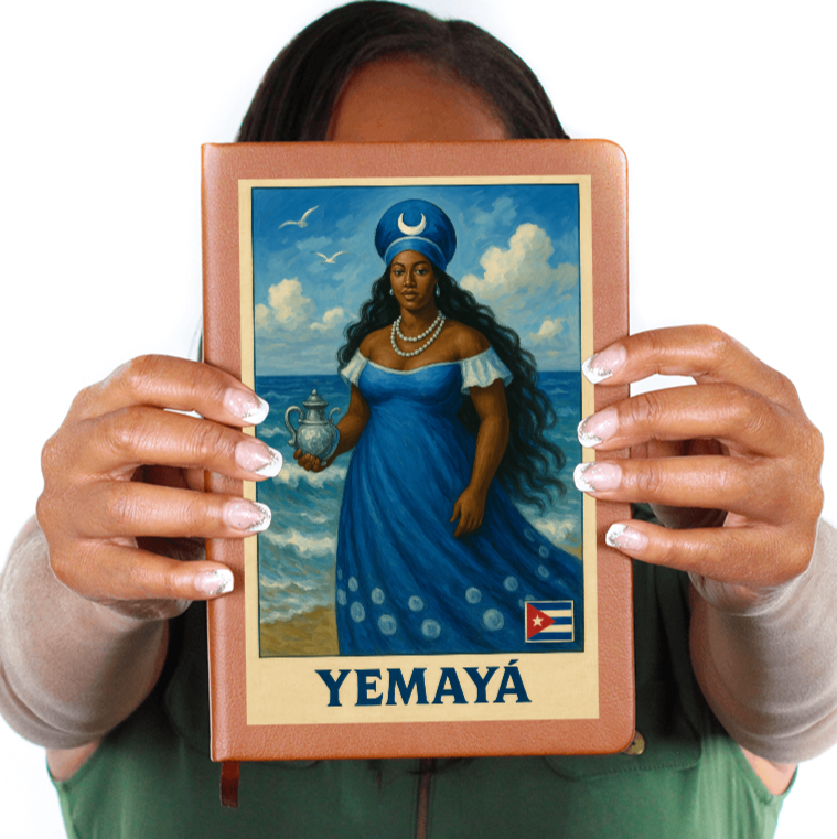 Diario de Cuero – Yemayá Madre del Mar y Guardiana de tu Espíritu Imagen principal del producto