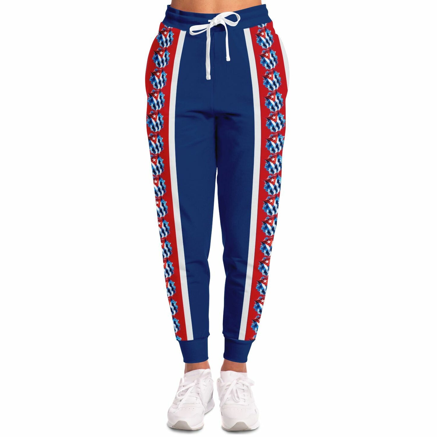 Jogger Pants Cubano – Orgullo que Camina, Blue color