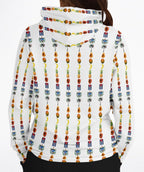 Hoodie Cuba Sabrosa - Frutas, Palmas y Bandera, 100% Cubano